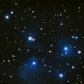M45 - Les Pleades (Tau) - photo argentique